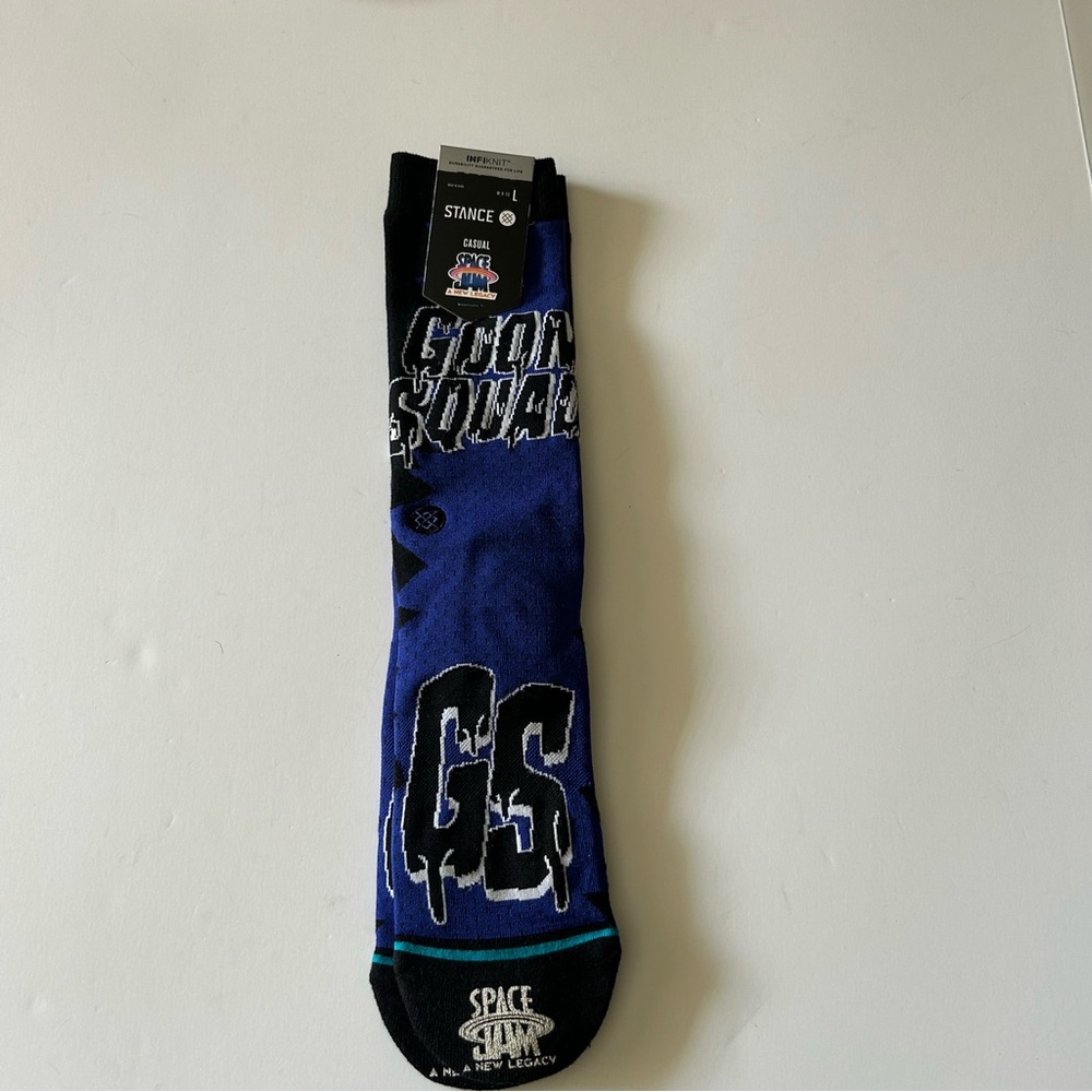 Space Jam Stance New Legacy Goon Squad Socks Blue & Black